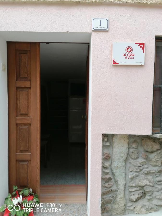 Appartement La Casa Di Luisa à Santu Lussurgiu Extérieur photo